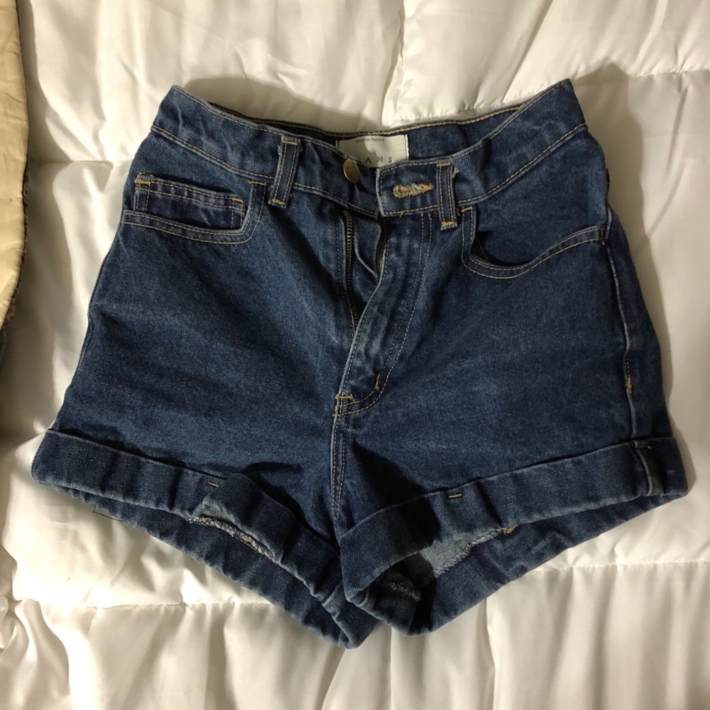American Apparel high waisted shorts